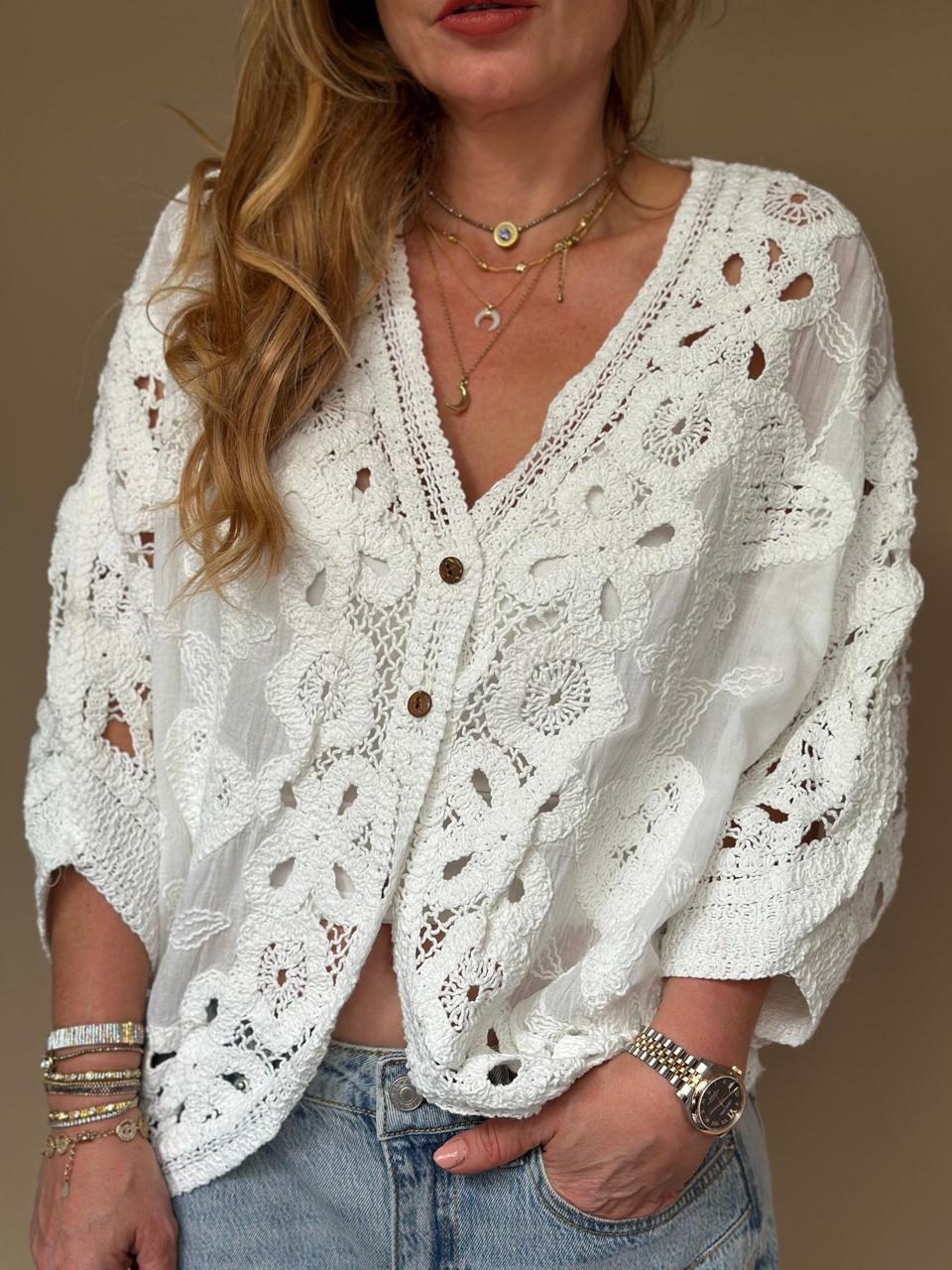 BLUSA CROCHET CARMINA