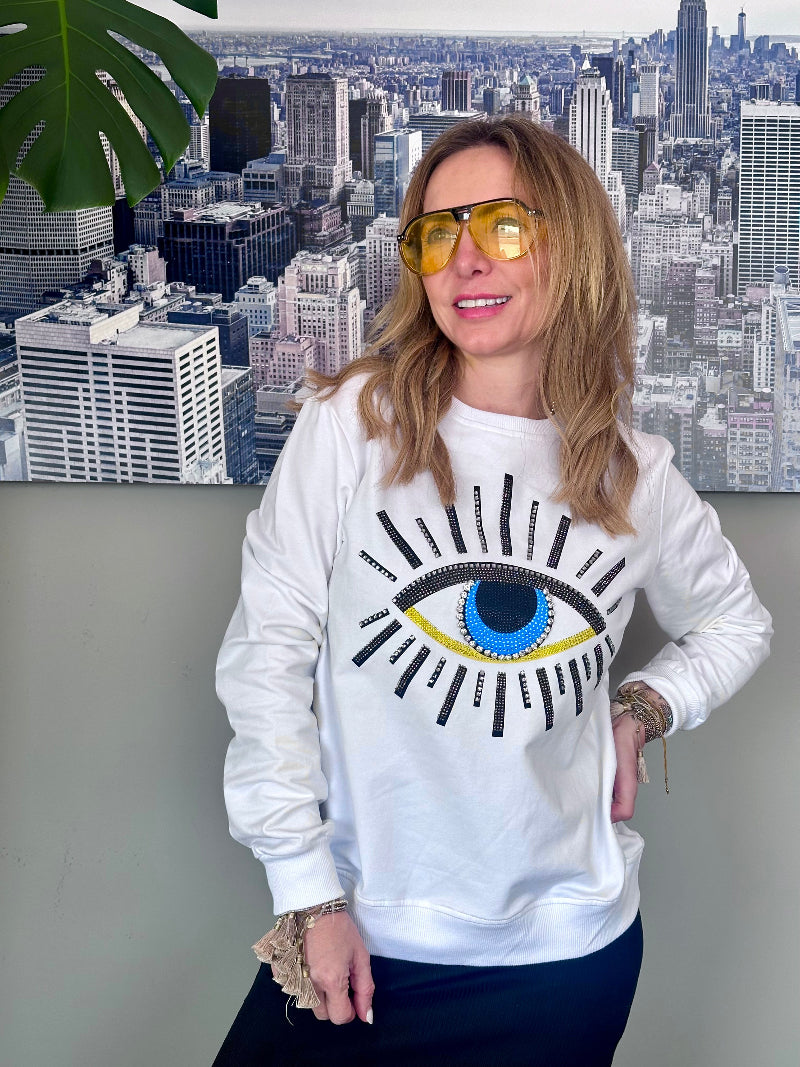 SUDADERA PEDRERIA EYE