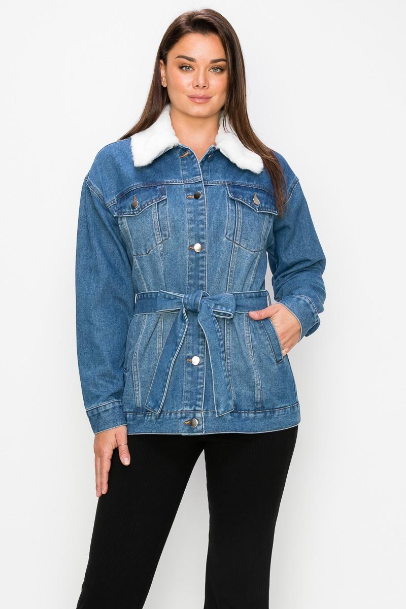 CAZADORA DENIM MILANI