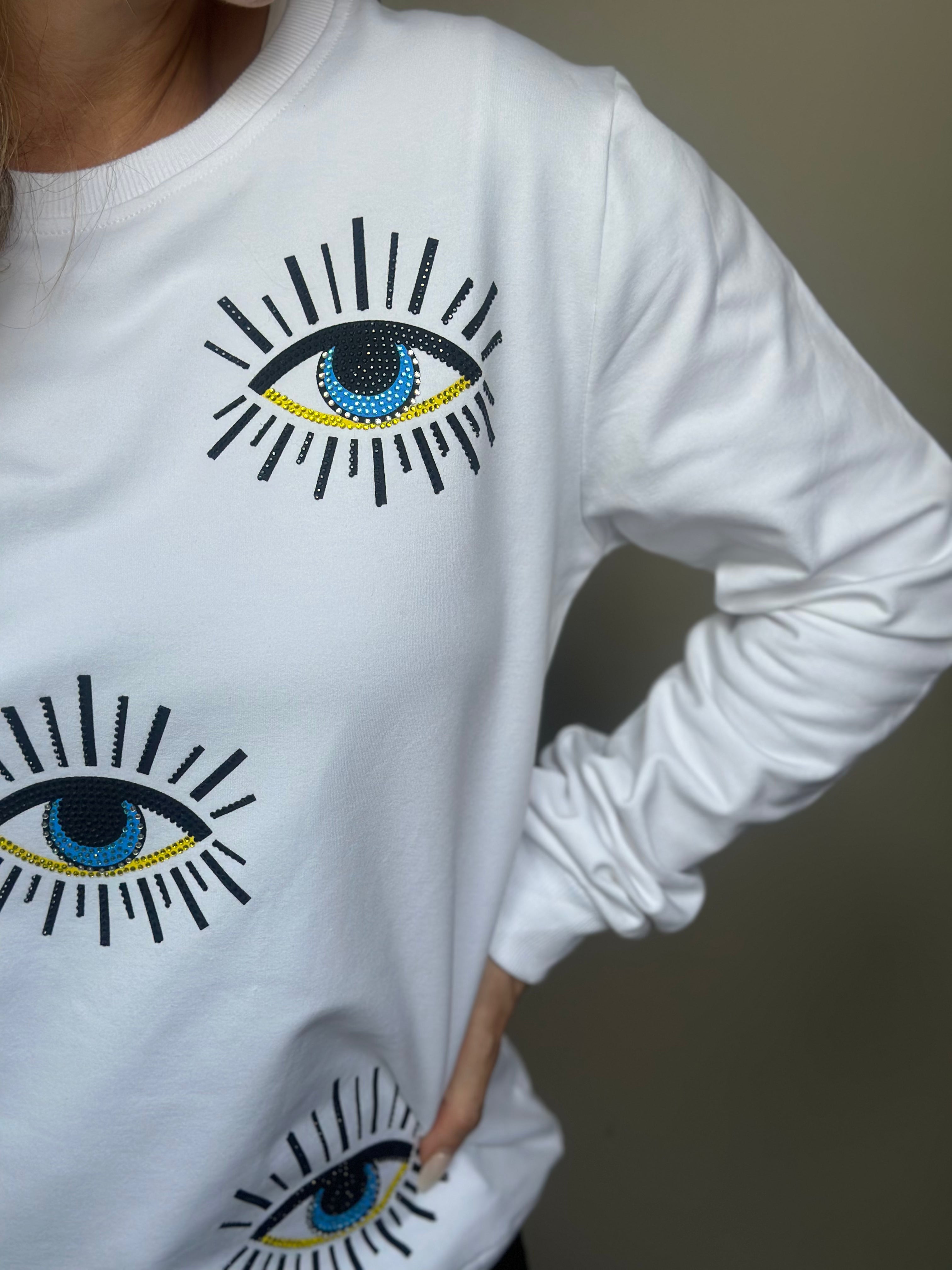 SUDADERA MULTI EYES