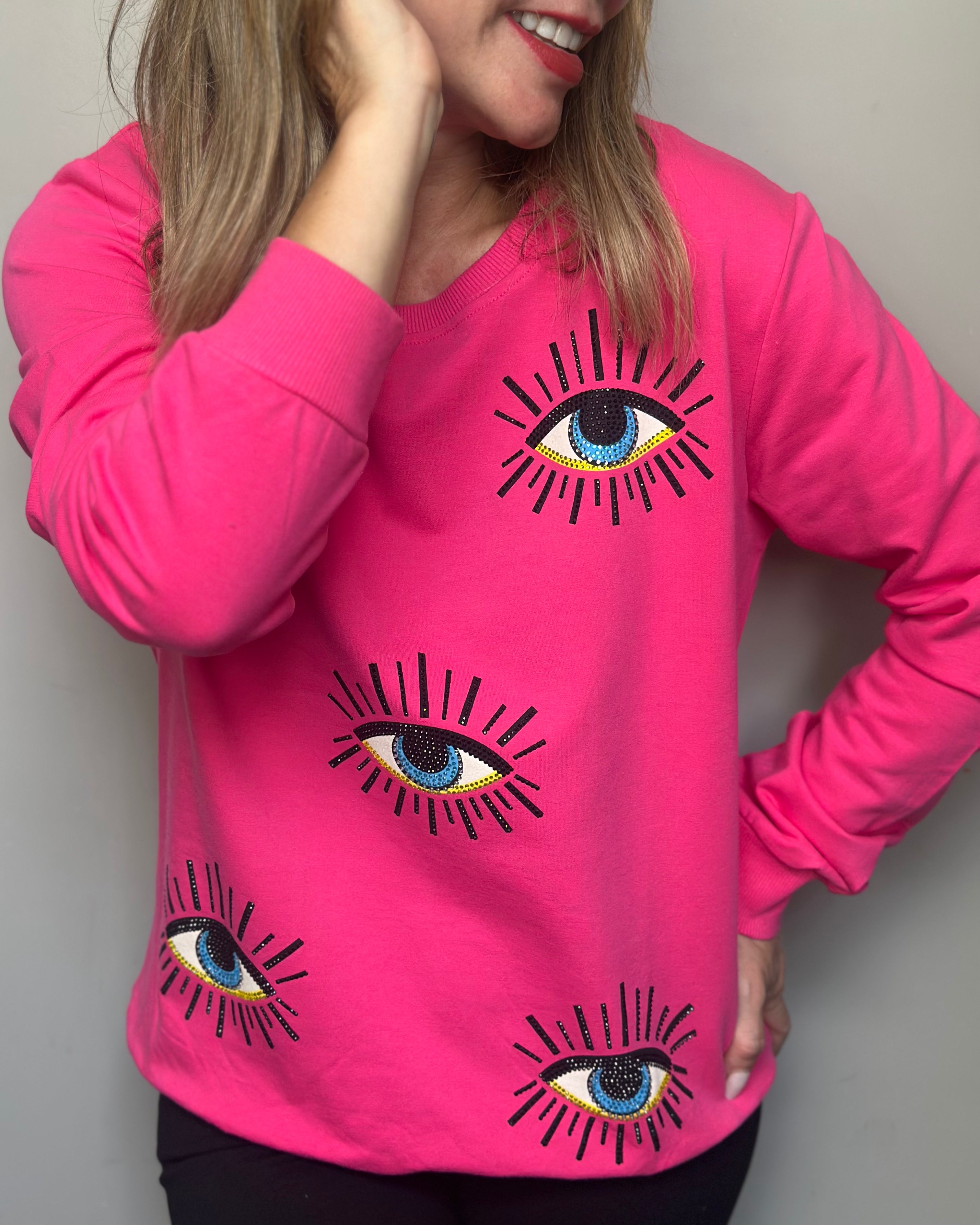 SUDADERA MULTI EYES