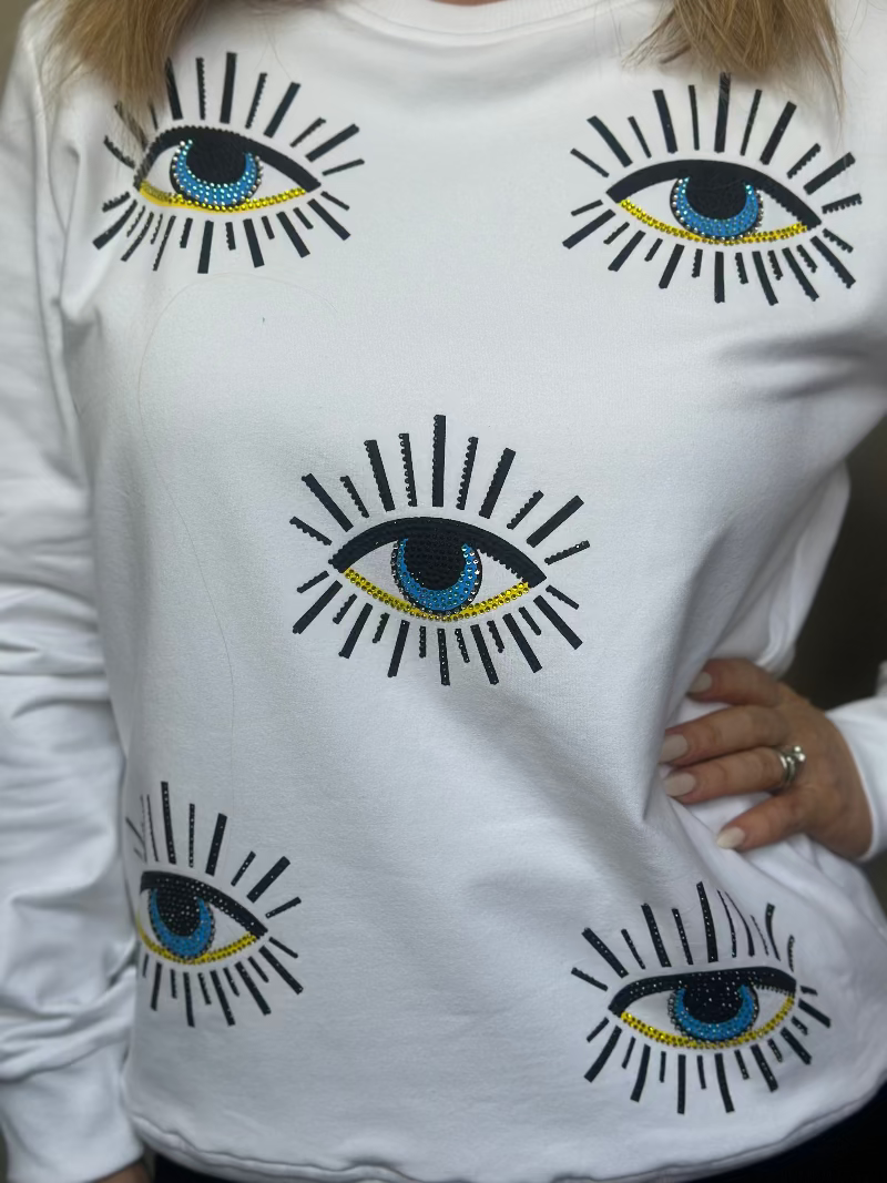 SUDADERA MULTI EYES