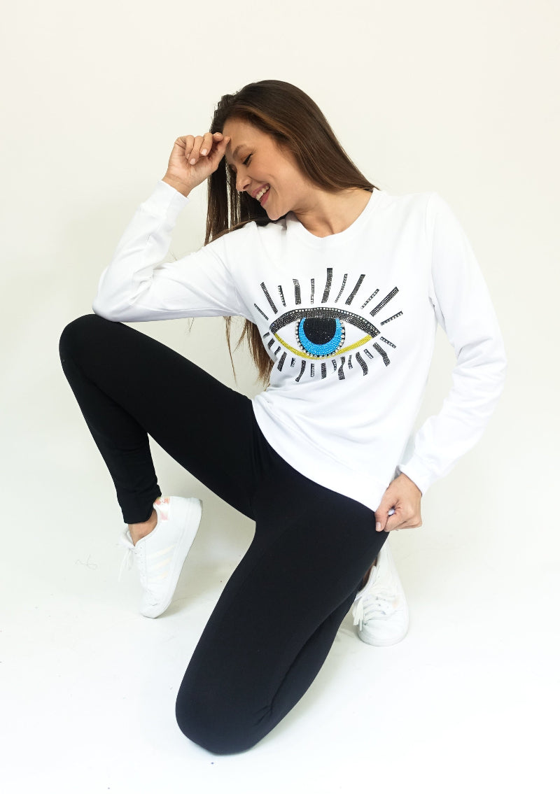 SUDADERA PEDRERIA EYE