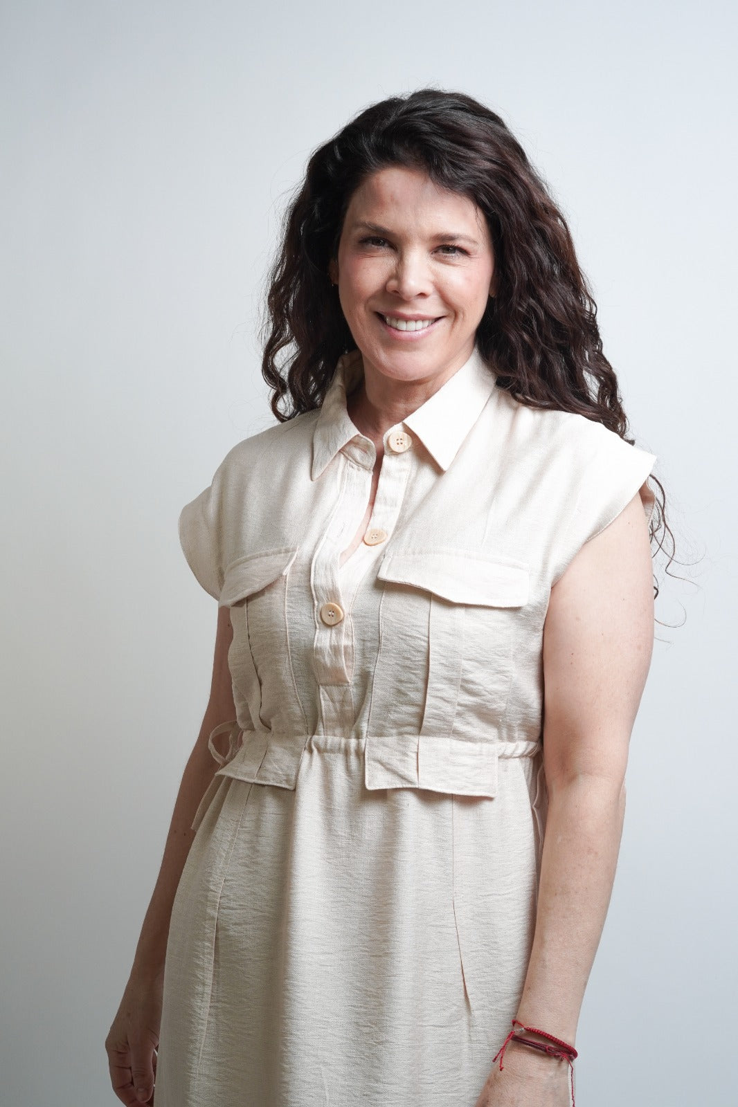 VESTIDO DOBLE JARETA CINTLI