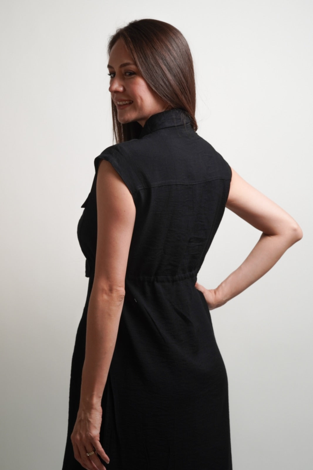 VESTIDO DOBLE JARETA CINTLI