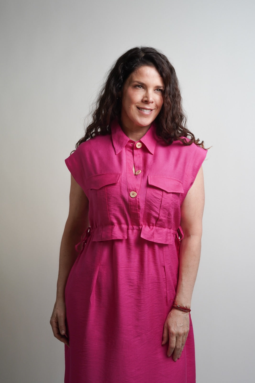 VESTIDO DOBLE JARETA CINTLI