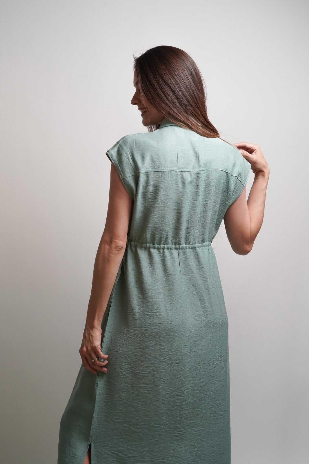 VESTIDO DOBLE JARETA CINTLI