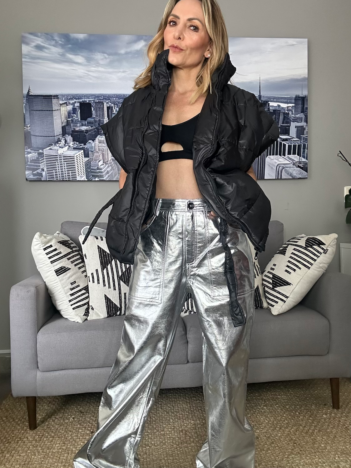 PANTALONES METÁLICOS ALEXA