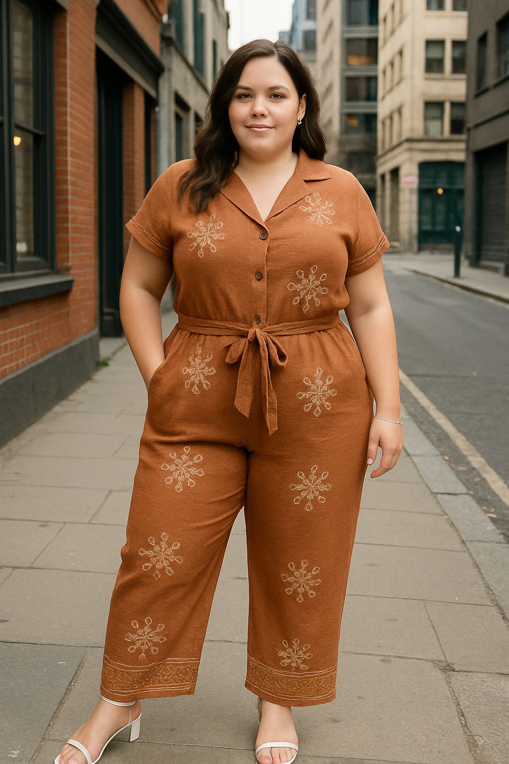 JUMPSUIT BOHO MALINALI CURVY