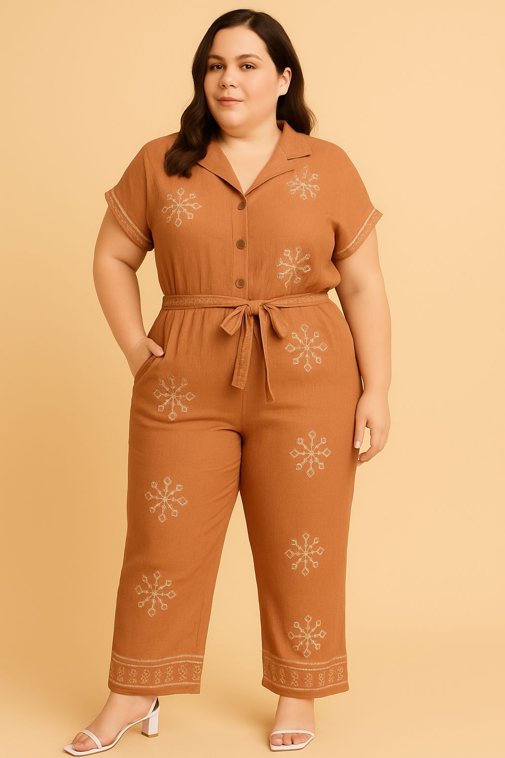 JUMPSUIT BOHO MALINALI CURVY