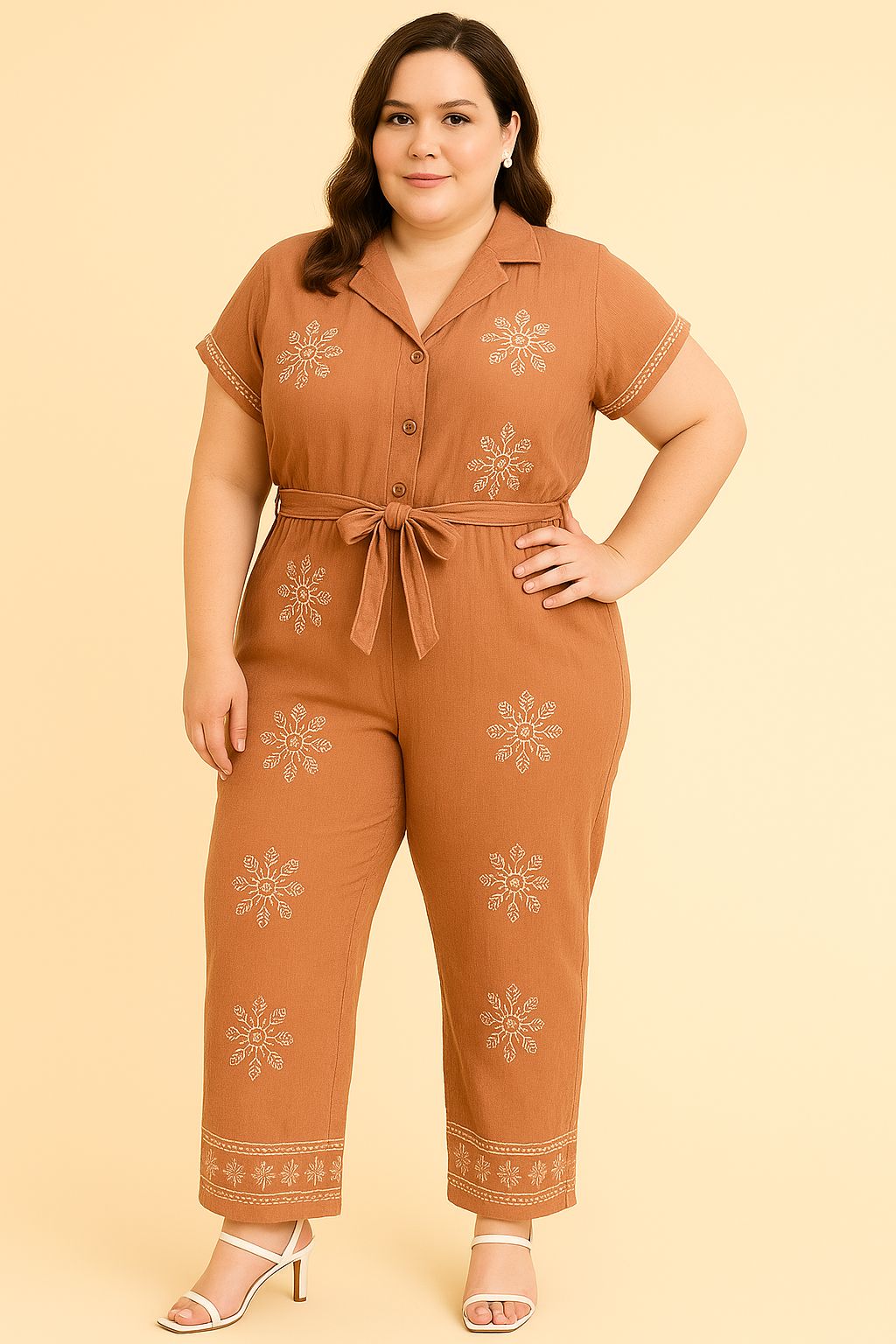 JUMPSUIT BOHO MALINALI CURVY