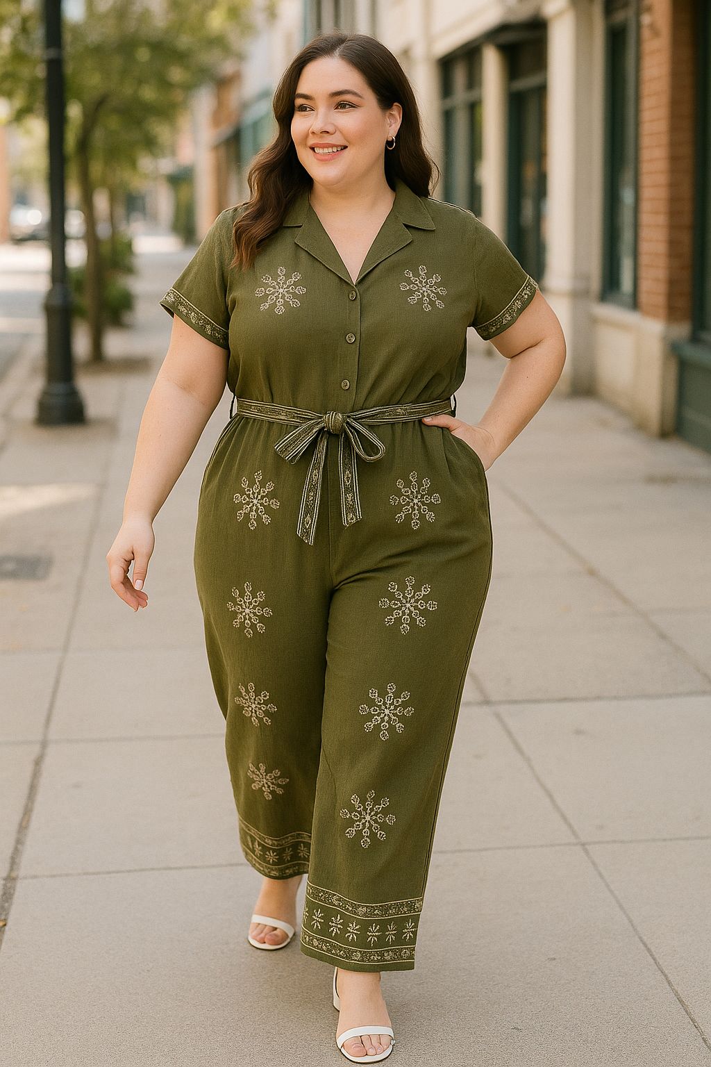 JUMPSUIT BOHO MALINALI CURVY