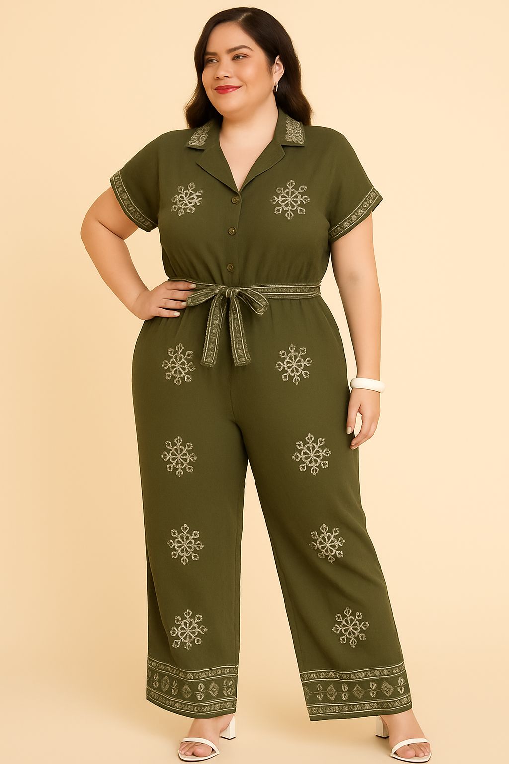 JUMPSUIT BOHO MALINALI CURVY