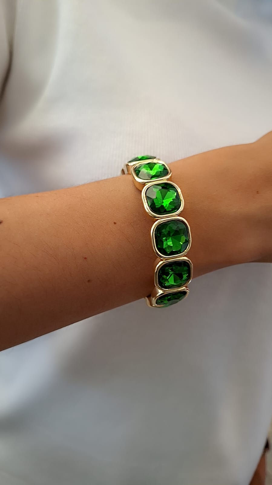 PULSERA DE PIEDRAS CUADRADAS