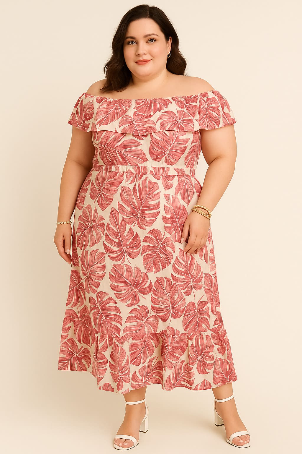 VESTIDO LARGO DE OLAN NILTZE