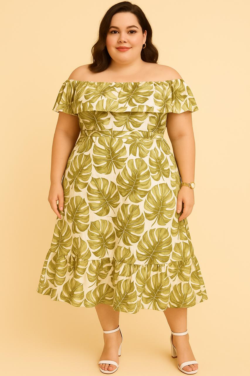 VESTIDO LARGO DE OLAN NILTZE
