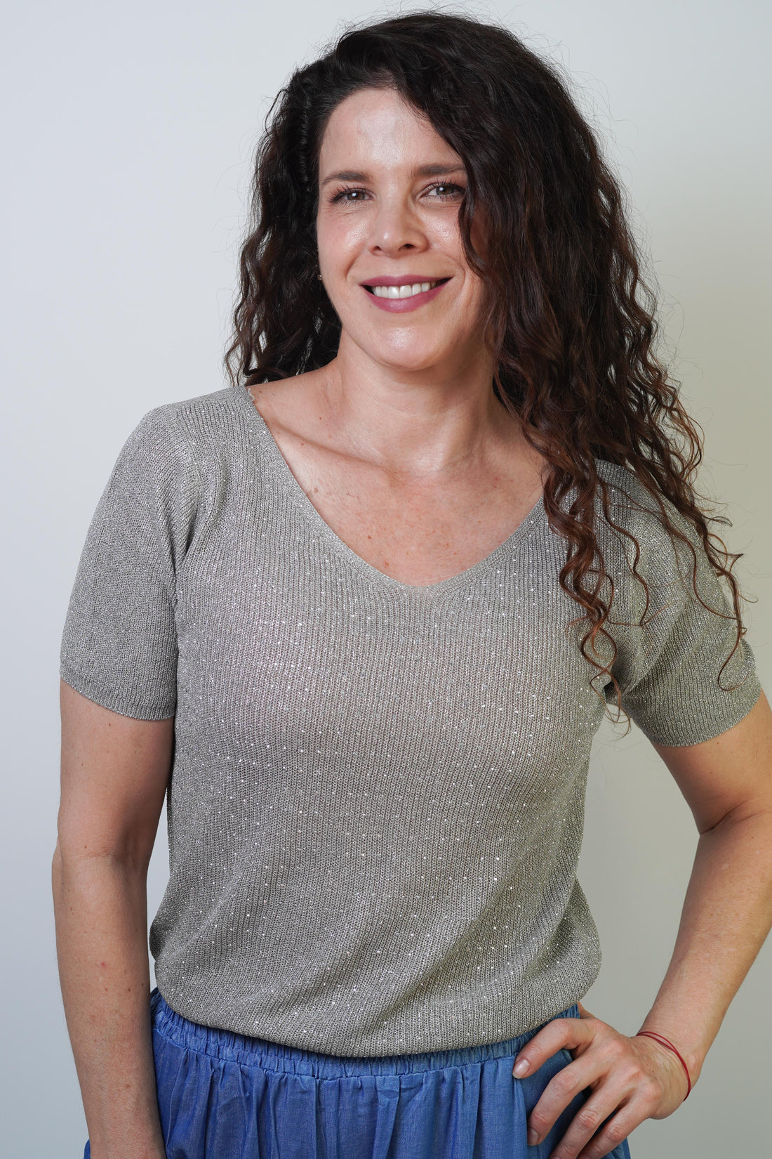 BLUSA BRILLOSA REMY