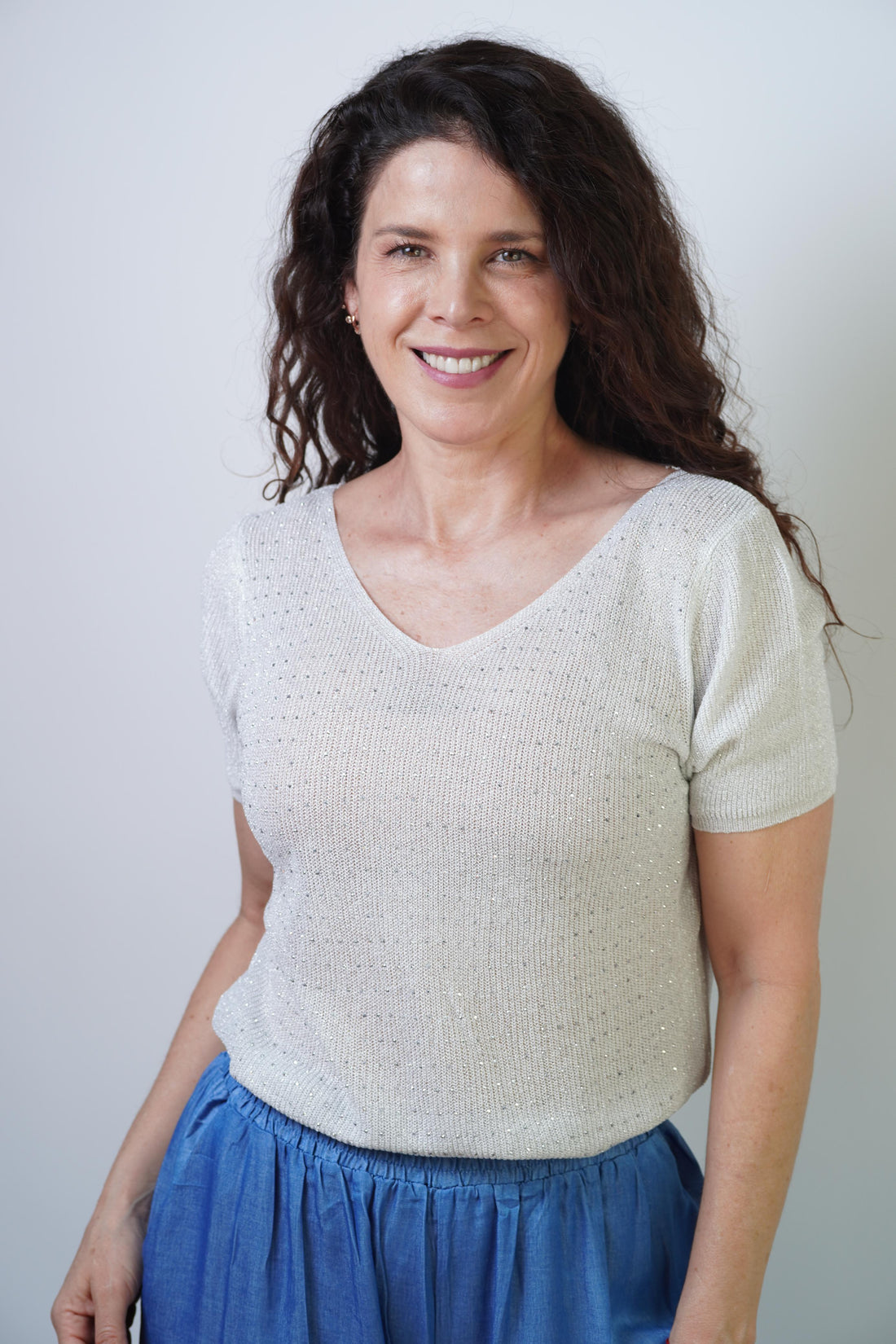 BLUSA BRILLOSA REMY
