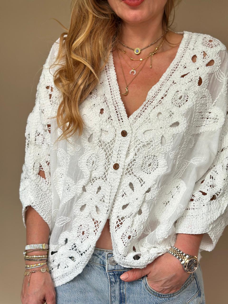 BLUSA CROCHET CARMINA