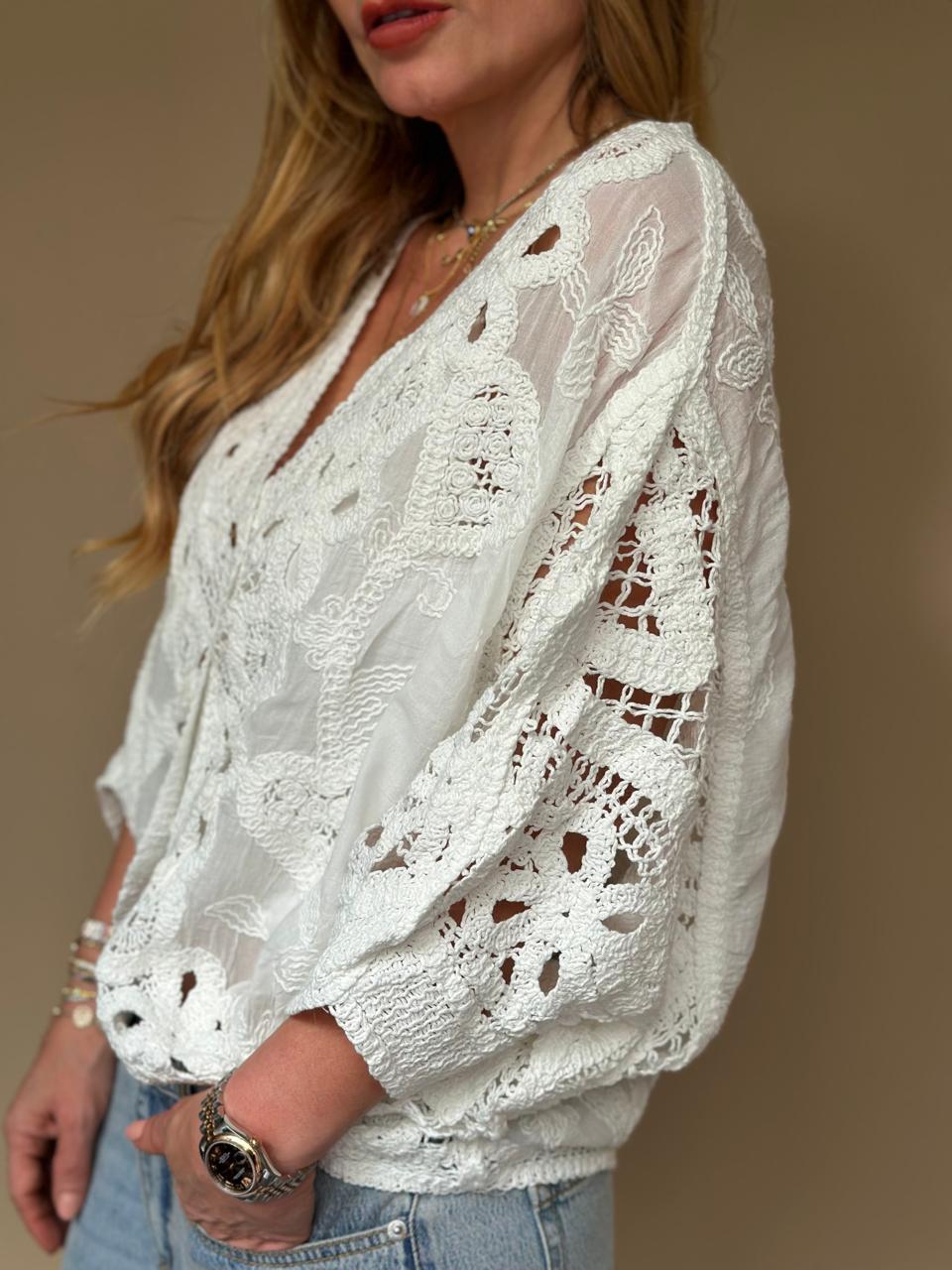 BLUSA CROCHET CARMINA