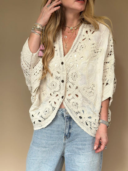 BLUSA CROCHET CARMINA