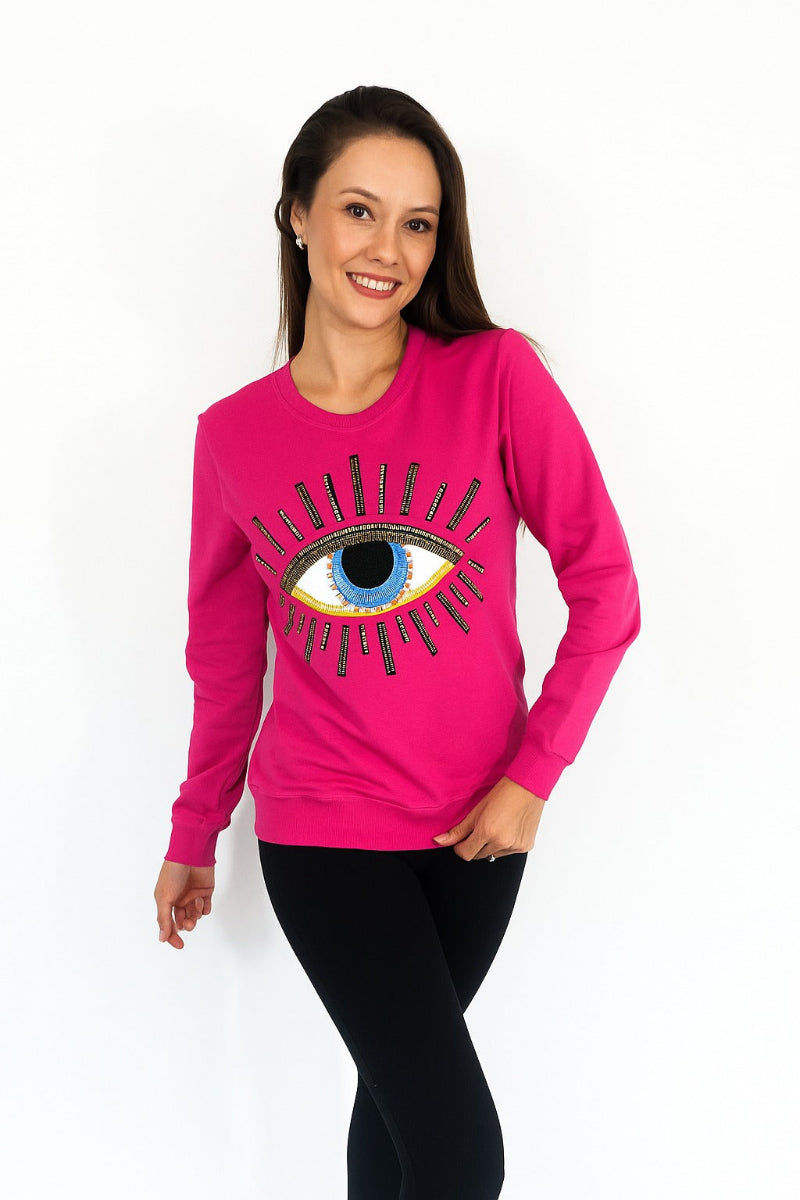 SUDADERA PEDRERIA EYE