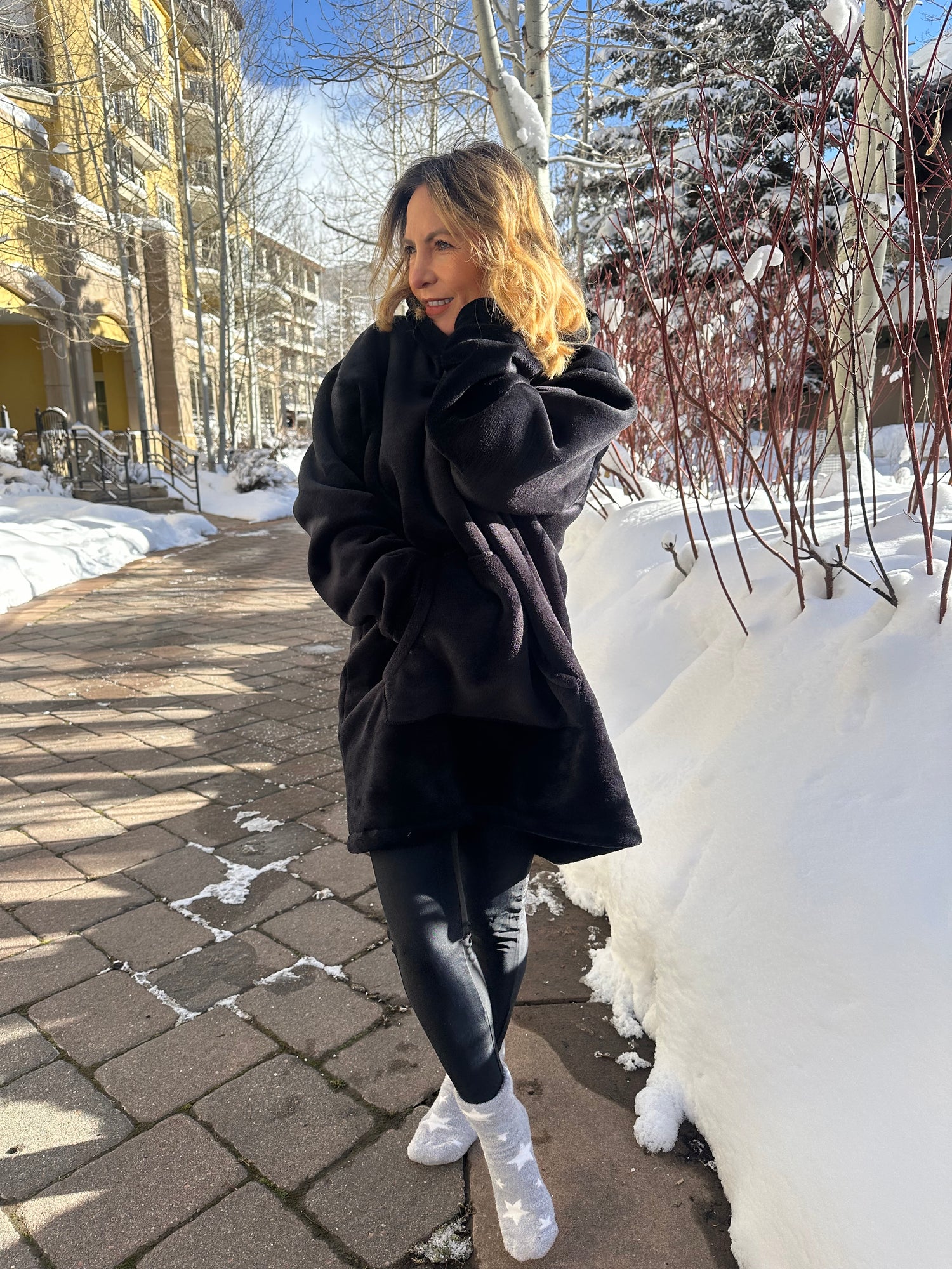 MAXI HODDIE FELPA NALA