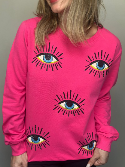 SUDADERA  MULTI EYES