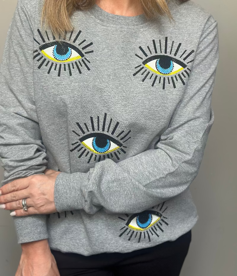 SUDADERA  MULTI EYES