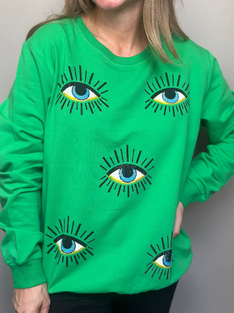 SUDADERA  MULTI EYES