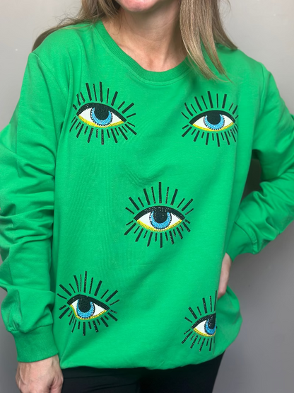 SUDADERA  MULTI EYES