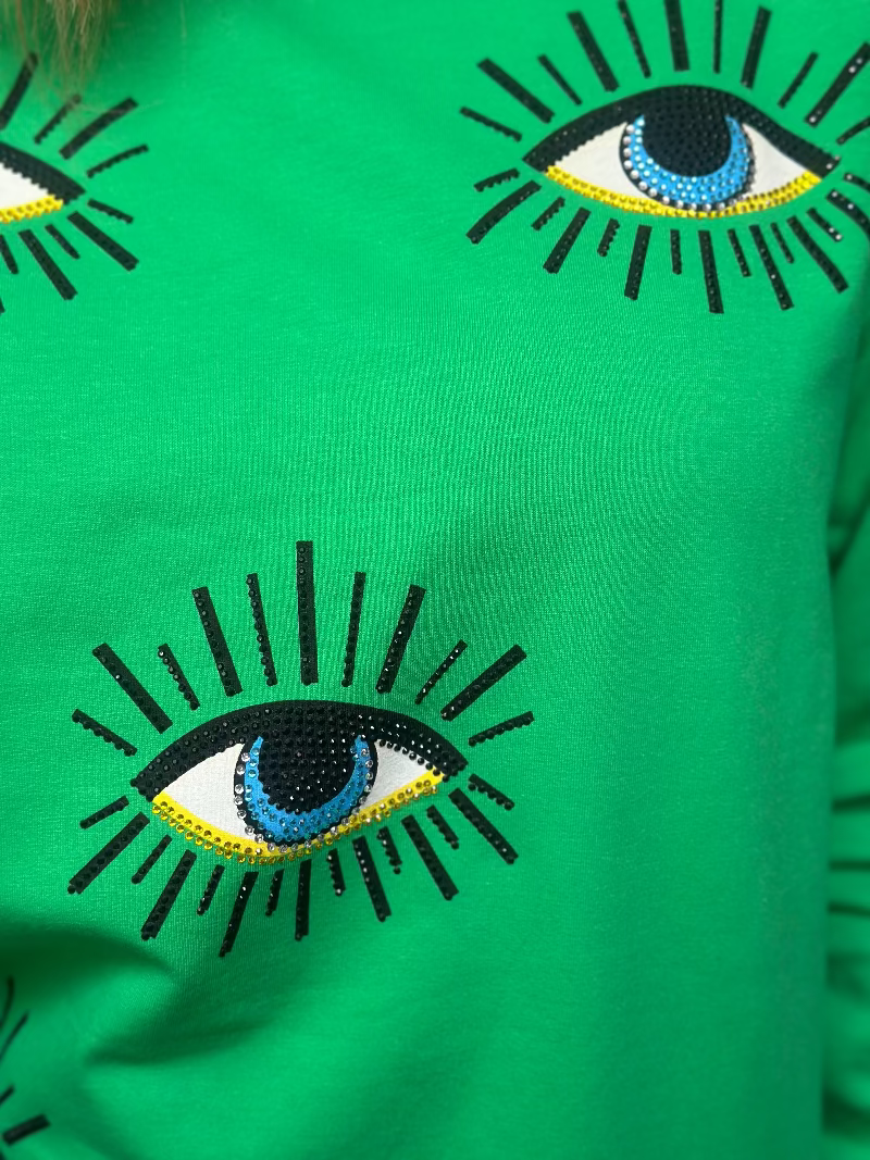 SUDADERA  MULTI EYES