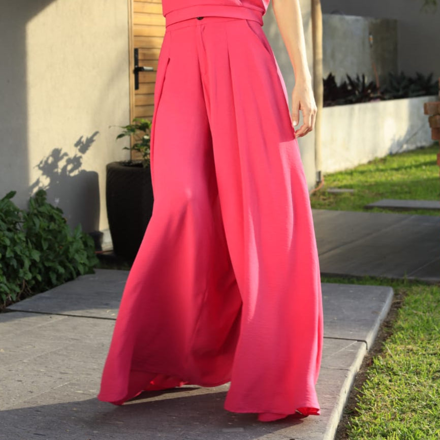 PANTALON PIERNA AMPLIA  FLORENCE