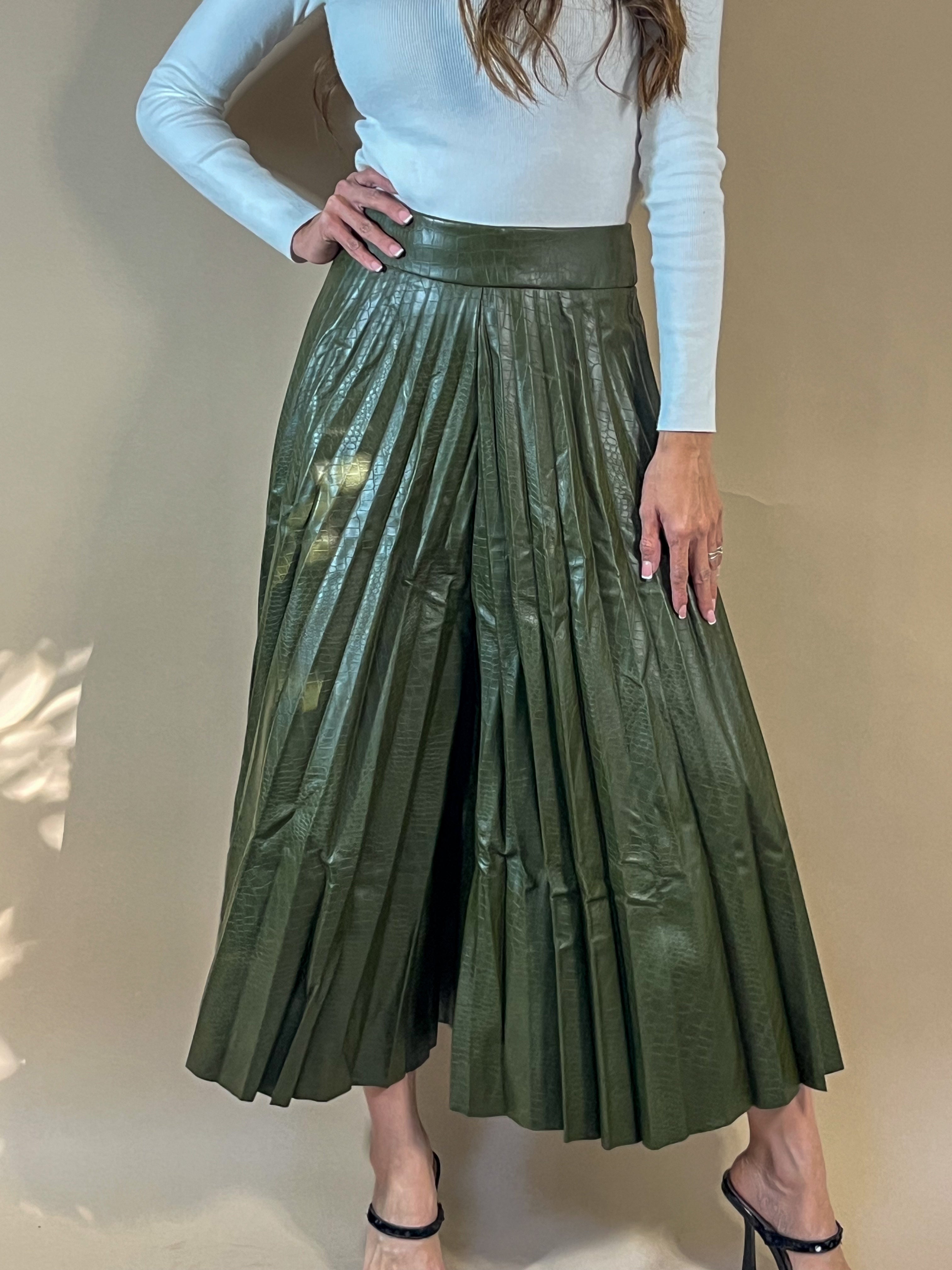 PANTALÓN PLISADO SNAKE LAYLA