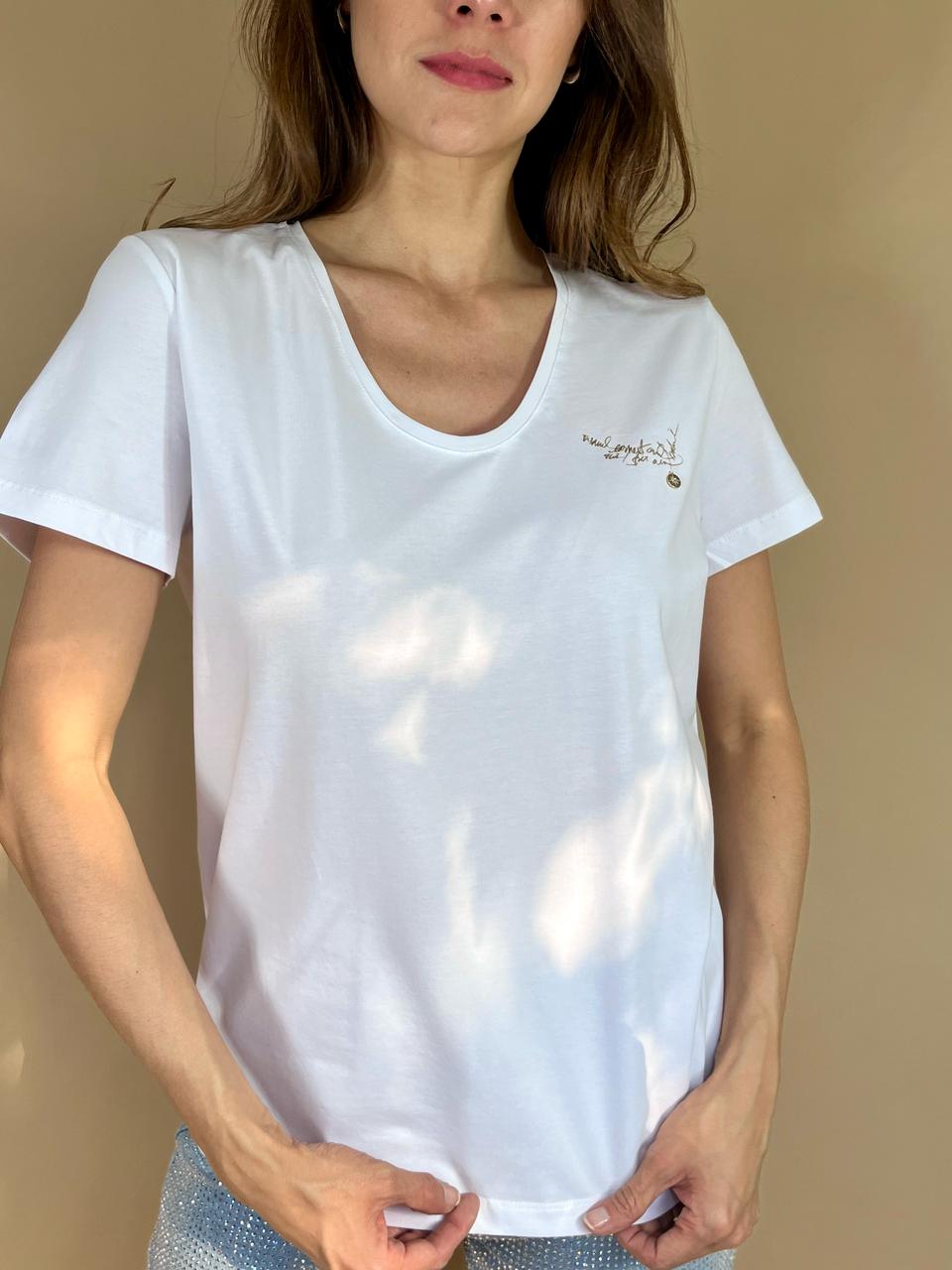 T-SHIRT GOLD MINI