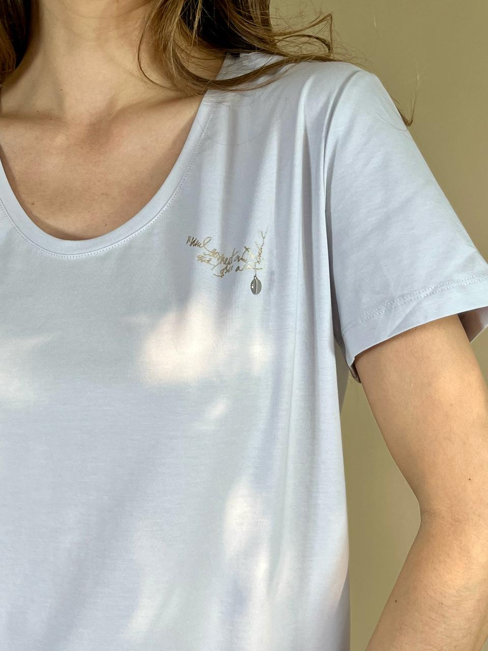 T-SHIRT GOLD MINI
