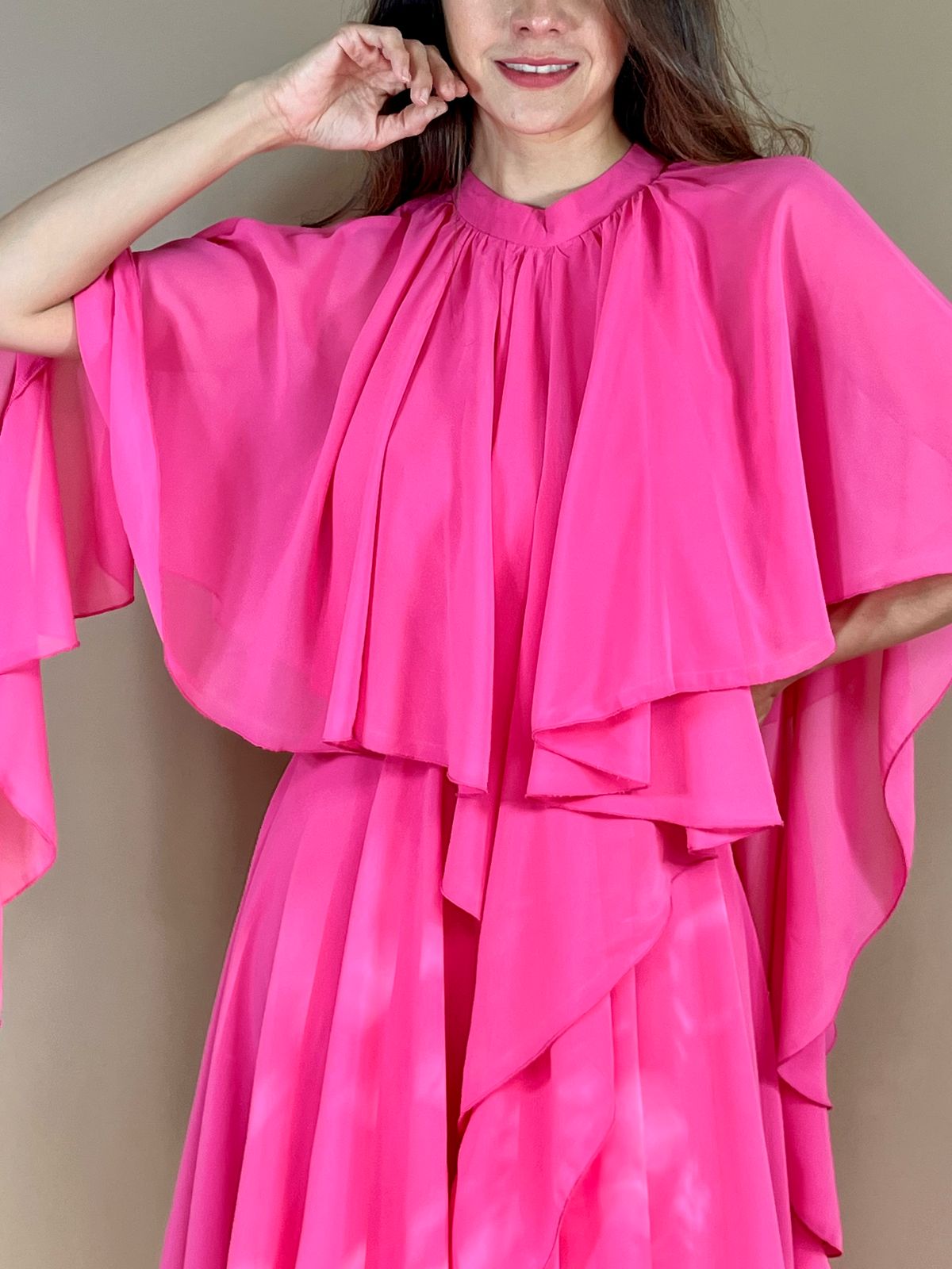VESTIDO DE OLANES ROSALIA