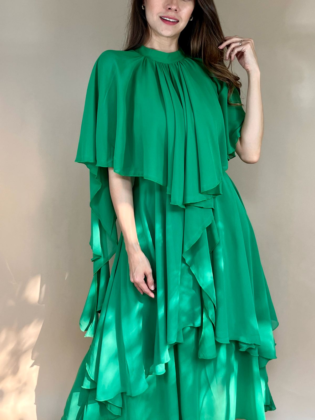 VESTIDO DE OLANES ROSALIA