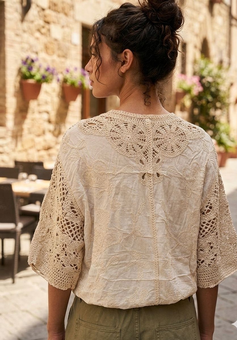 BLUSA CROCHET CARMINA