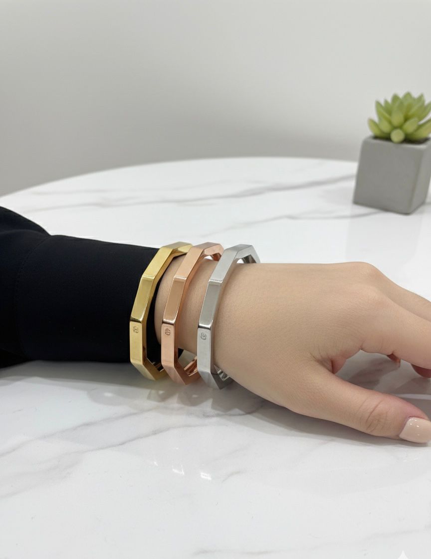 BRAZALETE  GEOMETRICO