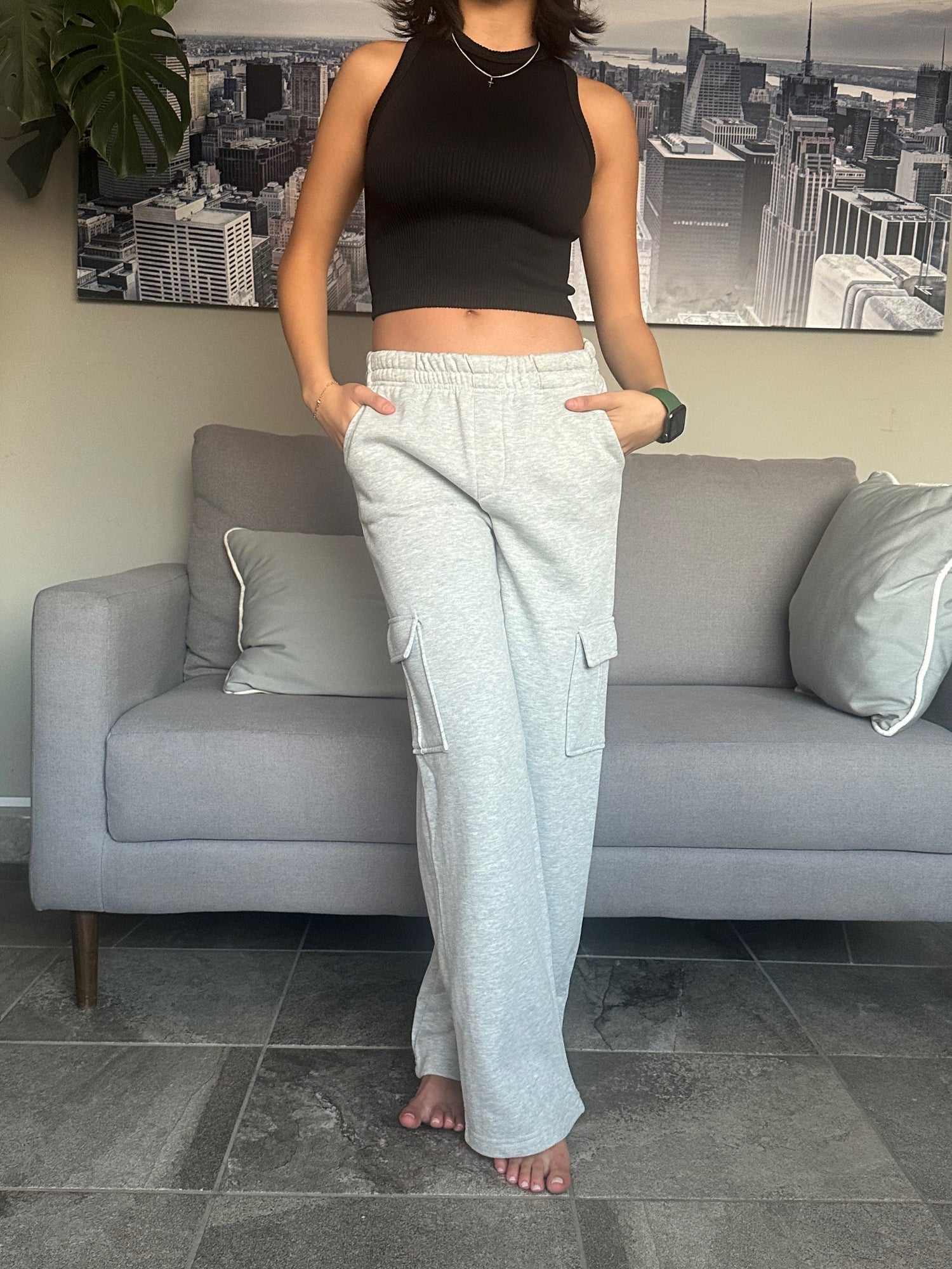 PANTS GREY EMILY